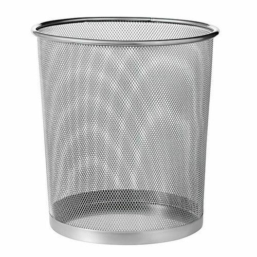 Wire Mesh Round Large Waste Paper Bin Waste Paper Bins [Office Stock] Default Title