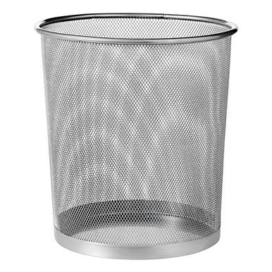 Wire Mesh Small Round Waste Paper Bin - Additional View 2