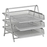 Wire Mesh Three – Tier Letter Tray
