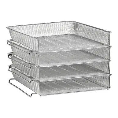 Wire Mesh Four - Tier Letter Tray - Additional View 2