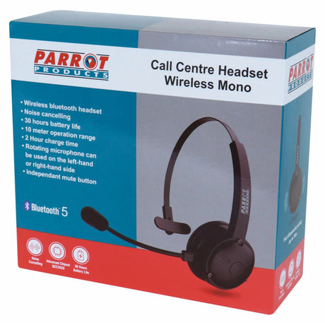 Wireless Call Centre Headset Mono