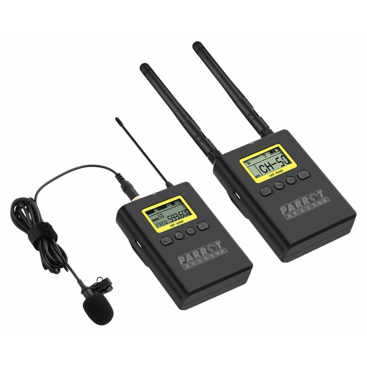 Wireless Lapel Microphone (Dual Channel)