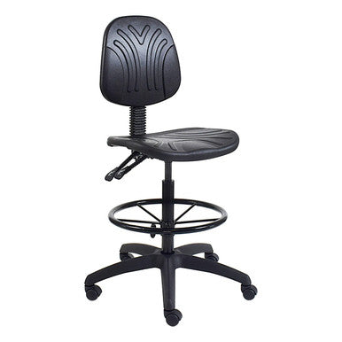 WC9 Works Industrial Draughtsman Office Chair | Office Chairs | Office Stock