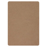 Writing Slate Chalk Markerboard (297 x 210 mm - Carded), Brown Writing Slate for Chalk and Markers, Suitable for Educational and Promotional Purposes.