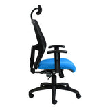 Xenon Mesh High-back Office Chair with Y400 Adjustable Arm Side View | Office Chairs | Office Stock