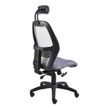 Xenon Mesh High-back Office Chair No Arms Rear Side View | Office Chairs | Office Stock