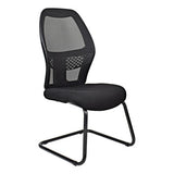 Xenon Mesh Visitor Office Chair with No Arms Front Side View | Office Chairs | Office Stock