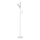 Y' Coat and Hat Double Stand with Two Tone Colour – WHITE AND SILVER