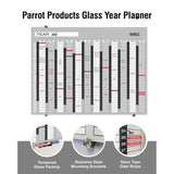 Year Planner Glass Non-Magnetic 1200 × 900mm