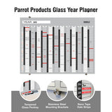 Year Planner Glass Non - Magnetic 1200*900mm - Additional View 3