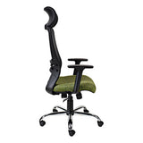 Zhavia Mesh High-back Office Chair with Y800 Adjustable Three Positional Arm Side View | Office Chairs | Office Stock